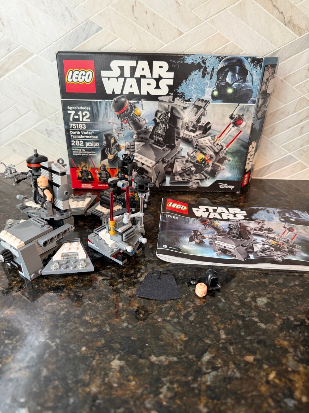LEGO Star Wars: Darth Vader Transformation Set 75183 *Retired*